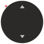 BER16202005 / Wippe mit Aufdr Symbol Pfeile R.1/R.3 sw / EAN 4011334366607