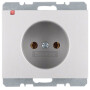 BER6167157003 / Steckdose ohne SK K.5 Alu / EAN 4011334378556