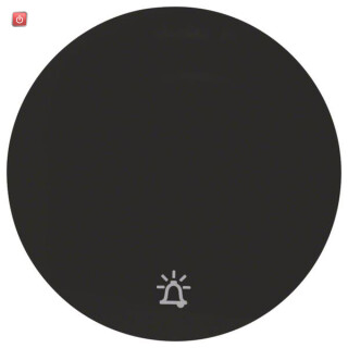 BER16202025 / Wippe mit Aufdr Symbol Klingel R.1/R3 sw / EAN 4011334366362