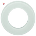 BER109109 / Glasrahmen 1fach Serie Glas polarweiß /...