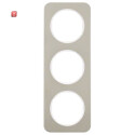 BER10132114 / Rahmen 3fach R.1 E-Stahl pw / EAN...