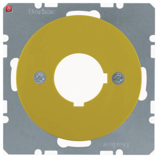 BER14322006 / Zentralstück f BG D: 22,5 mm gelb glänz / EAN 4011334367109