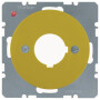 BER14322006 / Zentralstück f BG D: 22,5 mm gelb glänz / EAN 4011334367109