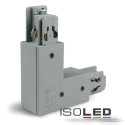 ISO1176551 / 3-Phasen L-Verbinder SCHUTZLEITER AUSSEN, silber / 9009377021480