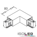 ISO1176551 / 3-Phasen L-Verbinder SCHUTZLEITER AUSSEN, silber / 9009377021480