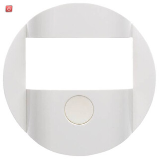 BER80960460 / Abdeckung KNX BWM-Mod R.x polarweiß glän / EAN 3250617154673