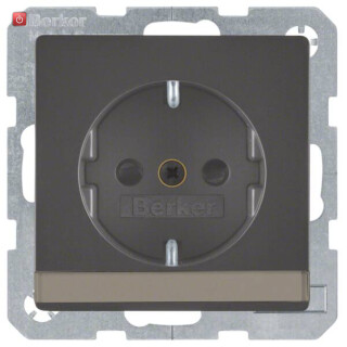 BER41496086 / Steckdose SCHUKO BSF erh BS Q.1/Q.3 anth / EAN 4011334379928