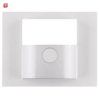 BER80960471 / Abdeckung KNX BWM-Mod K.5 Alu matt / EAN 3250617154703