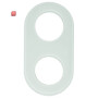 BER110209 / Rahmen 2fach Serie Glas polarweiß / EAN 4011334440369