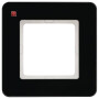 BER10116076 / Rahmen 1fach Q.7 Glas schw / EAN 4011334449935