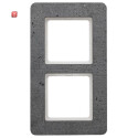 BER10126020 / Rahmen 2fach Q.7 Beton Strukturiert / EAN...