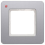 BER10116074 / Rahmen 1fach Q.7 Alu gestrahlt / EAN 4011334450139
