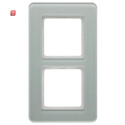 BER10126079 / Rahmen 2fach Q.7 Glas pw / EAN 4011334449843