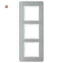 BER10136079 / Rahmen 3fach Q.7 Glas pw / EAN 4011334449850
