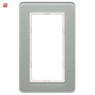 BER13096079 / Rahmen 1f m groß Ausschnitt Q.7 Glas pw / EAN 4011334449928