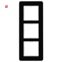 BER10136076 / Rahmen 3fach Q.7 Glas schw / EAN 4011334449959