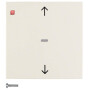 BER85245282 / KNX-Funk Jalousie-Taste quickl S.1 weiß / EAN 4011334481737
