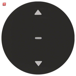 BER85245231 / KNX-Funk Jalousie-Tast quickl R.1/R.3 sw / EAN 4011334481676