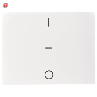 BER80962279 / Abdeck. Tast.-M. 1f. I/O K.x pw / EAN 4011334482352