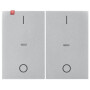 BER80962371 / Abdeck. Tast.-M. 2f. I/O K.x alu / EAN 4011334482451