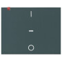 BER80962275 / Abdeck. Tast.-M. 1f. I/O K.x anth / EAN 4011334482345