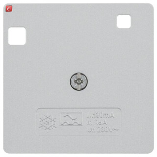 BER14961404 / Z-PL F FI-SZ-Schalter alu matt lackiert / EAN 4011334459965
