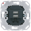 BER260205 / USB Lade-Std., 2fach, 3.0A, eckig, anth / EAN...