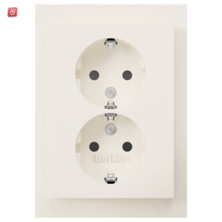 BER47597009 / D-Steckdose SCHUKO ADP erh.BS K.1 pw gl / EAN 4011334451693