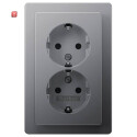 BER47596084 / D.std. SCHUKO, Adpl., erh. BS, Q.1, alu /...