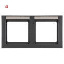 BER10126396 / Rahmen 2f. flach f. Kanal,Q.9,m.BSF,ant /...