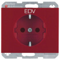BER47357115 / Steckdose SCHUKO mit EHBS K.x rot / EAN...