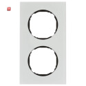 BER10122609 / Rahmen 2fach, flach, R.8, Glas...