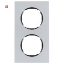 BER10122674 / Rahmen 2fach, flach, R.8, Aluminium / EAN...