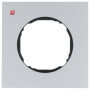 BER10112674 / Rahmen 1fach, flach, R.8, Aluminium / EAN 4011334502647