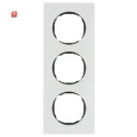 BER10132609 / Rahmen 3fach, flach, R.8, Glas...