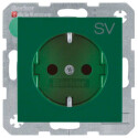 BER47238903 / Steckd. SCHUKO m EHBS S.1/B.x grün...