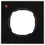 BER10112616 / Rahmen 1fach, flach, R.8, Glas schwarz / EAN 4011334502623