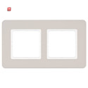 BER10126151 / Rahmen 2f Q.7 Kunst. sandbraun, lack. / EAN...