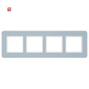 BER10146156 / Rahmen 4f Q.7 Kunst. kieselgrau, lack. /...