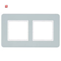 BER10126155 / Rahmen 2f Q.7 Kunst. kieselblau, lack. /...
