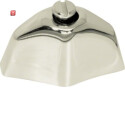 BER18120100 / Chromknebel Serie Glas Messing vc / EAN...