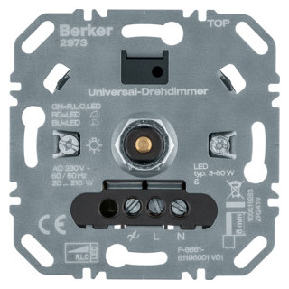 BER2973 / Uni-Drehdimmer (R, L, C, LED), Lichtst. / EAN 4011334510079