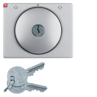 BER1079710300 / Zentralstück m Schloss für Jal. K.5 Alu / EAN 4011334507321