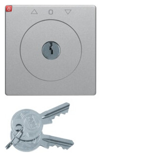 BER1081608400 / Zentralstück m Schloss für Jal. Q.x alu / EAN 4011334507611