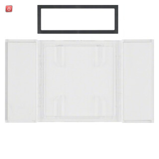 BER75900080 / Beschriftungsfeld f B.IQ Tastse. 1-3f kl / EAN 4011334257431