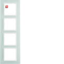 BER10146909 / Rahmen 4fach B.7 Glas polarweiß / EAN...