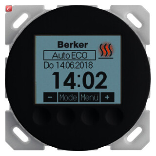 BER20462045 / Temperaturregler Zeitgest., R.x schwarz / EAN 4011334502982