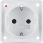 BER947792502 / Steckdose SCHUKO eh BS polarweiß matt / EAN 4011334051527