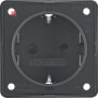 BER947792505 / Steckdose SCHUKO eh BS anthrazit matt / EAN 4011334051541