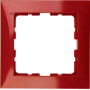 BER10118962 / Rahmen 1fach S.1 rot glänzend / EAN 4011334284871